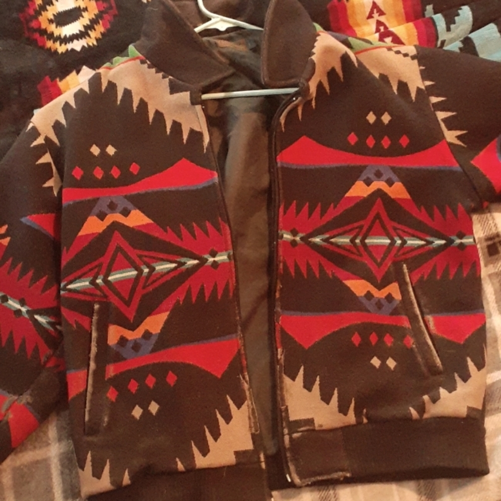 COPY - This Pendleton jacket is rare only people that have it had to win an all…